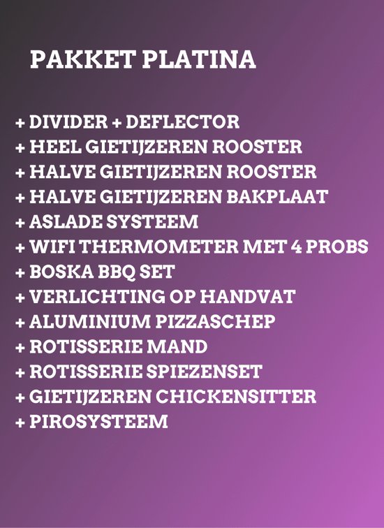 Keramische Kamado 21 inch Platina mat zwart van Yakiniku