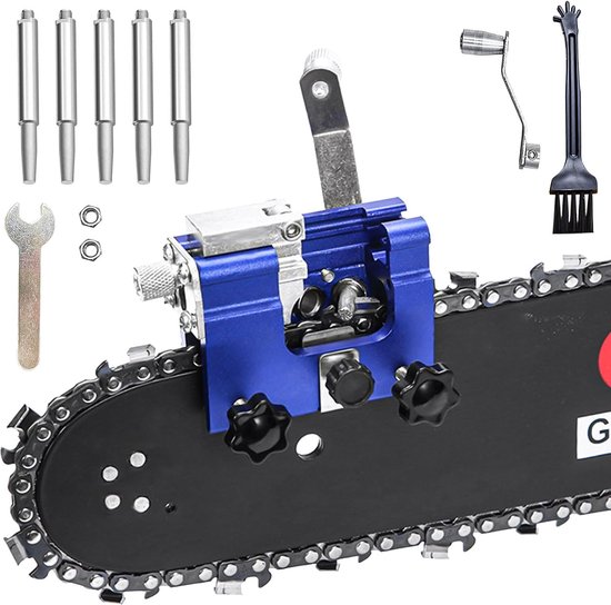 Kettingzaag Slijper - Kettingzaagslijper - Kettingzaag Slijpen - Kettingslijper - Ketting Slijpset - Kettingzaag Slijpset - Slijpen voor Kettingzagen van MyTools