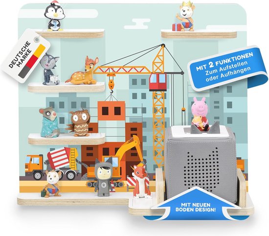 Kinderrek voor muziekbox - Ideaal voor Toniebox en 32 Tonies - Speelgoed en verzamelaccessoire van Aykasa