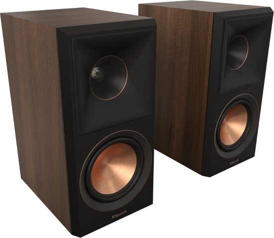 Klipsch: Reference Premiere RP-500M II Boekenplank Speakers - 2 stuks - Walnoot van Klipsch
