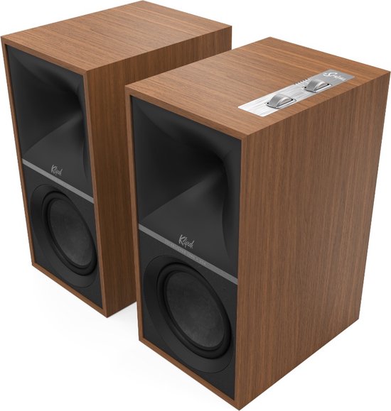 Klipsch: The Sevens Draadloze Speaker - HDMI ARC - Walnoot van Klipsch