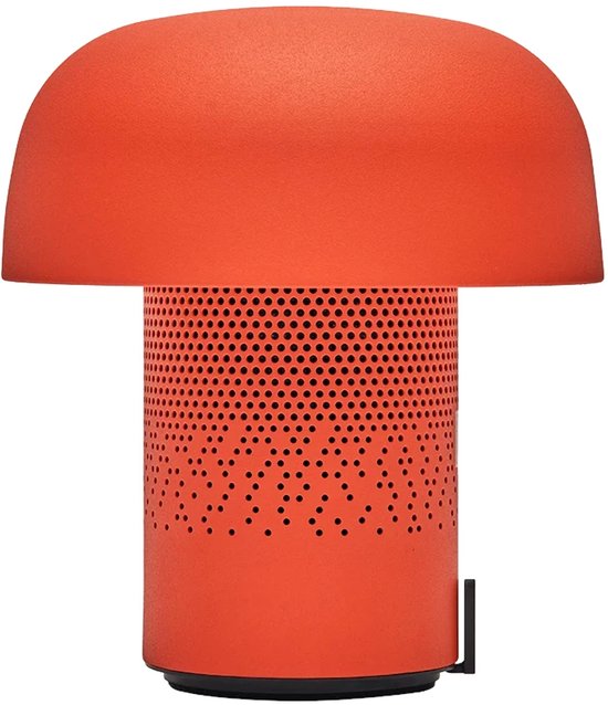 Kooduu Sensa PLAY - Bluetooth Speaker met SOUND BY JBL - Dimbare LED-lamp - Oplaadbare batterij - Inclusief docking station - Kleur Orange van Merkloos