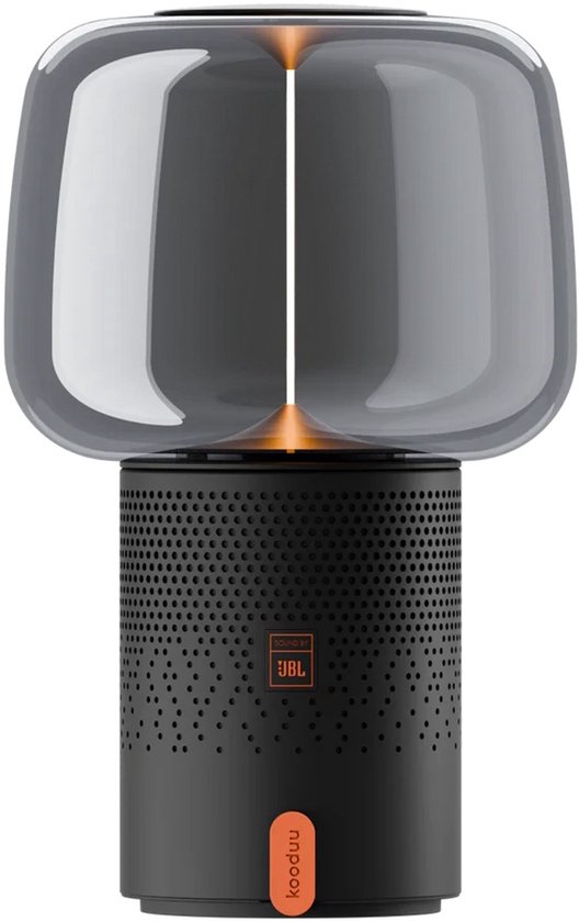 Kooduu Serena Play - Draabare Speaker Lamp - Krachtig Geluid - Dimbaar Licht - Metallic Anthracite
