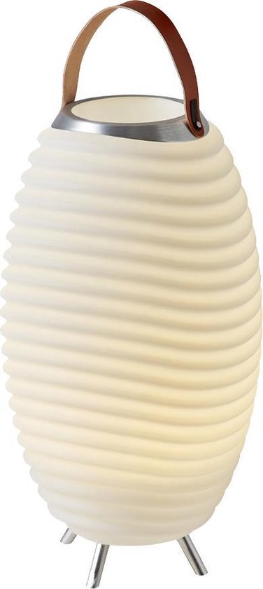 Kooduu Synergy 50S - Bluetooth Speaker - Wijnkoeler - LED lamp - met ingebouwde accu. 100% draadloos, muziek streamen van Kooduu