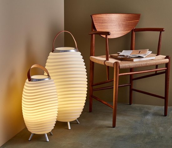 Kooduu Synergy 65 Stereo - Bluetooth Speaker - Design LED Lamp - Wijnkoeler 3-in-1 van Merkloos