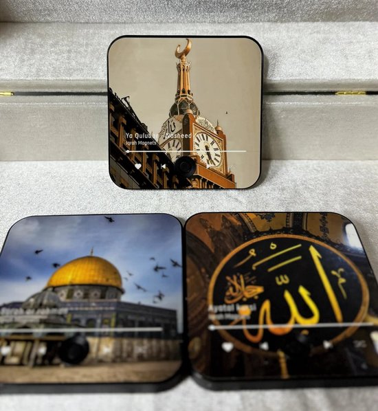 Koran Magneet Speaker - Ya Quluban Nasheed- Islamitische speaker - Surah Magneet - Iqrah Magnets van Merkloos