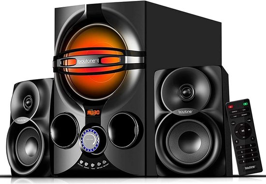 Krachtige 2.1 Bluetooth Home Cinema Speakers met Subwoofer van Lenco