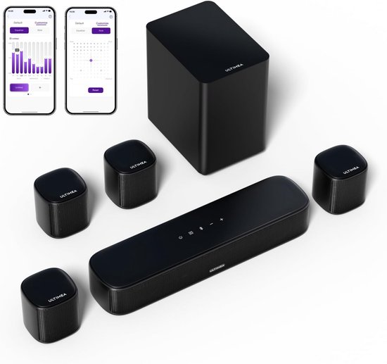Krachtige 7.1 Virtual Surround Soundbar met Subwoofer voor TV | 330W Vermogen