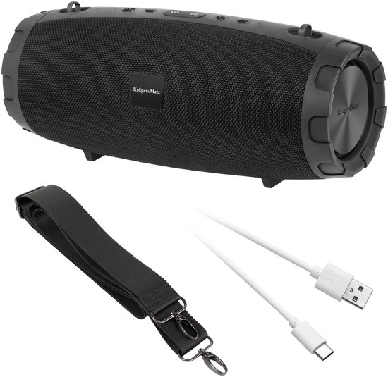Krüger&Matz Explorer - Draagbare Bluetooth-luidspreker - Microfoon - True Wireless Stereo
