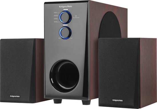 Krüger&Matz - KM0539 - Actief luidspreker systeem “spirit 2.1” - bluetooth