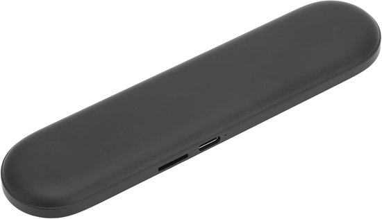 Kussenluidspreker, Beengeleidingsluidspreker met Timerfunctie en Stereobas, Slaapluidspreker voor Slaapgeluiden, Meditatie, Bluetooth-slaapkoptelefoon voor Diep Slapen(zwart)