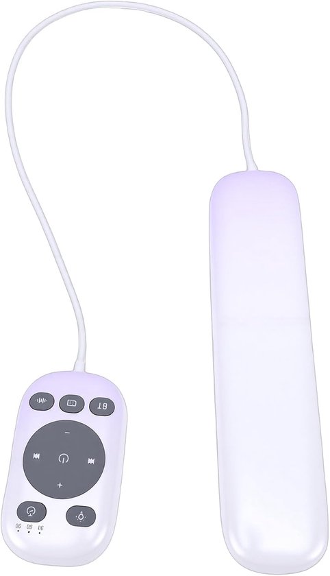 Kussenluidspreker Om Te Slapen, Draadloze Bluetooth 5.4 Mini-luidspreker Onder Kussen Witte Ruisgenerator met 36 Geluiden 3 Automatische Uitschakeltimer, voor Zijlichte Slapers (PURPLE) van Merkloos
