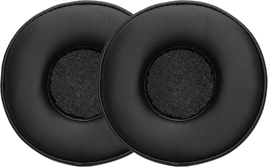 kwmobile 2x oorkussens compatibel met Anker Soundcore H30i oorkussens - Earpads voor koptelefoon - Kunstleer en schuim in zwart