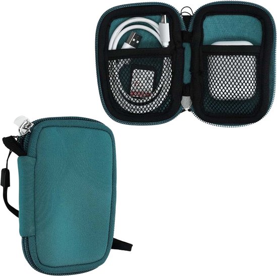 Kwmobile hoesje voor draadloze oordopjes - Compatibel met in-ear Headphones - - Beschermhoesje van neopreen