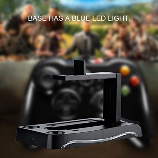 Laadstation voor VR, 4-in-1 VR-headset met 2 gamepad-controllers, laadstandaard voor VR PS Move
