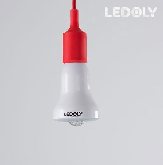 Ledoly C1000 Multicoloured Bluetooth LED Lamp met Speaker van Merkloos