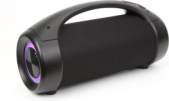 LEDWOOD LD-XT450-BT-BLK - XTREME450 Portable Bluetooth speaker met radio en verlichting, 50 W van Merkloos