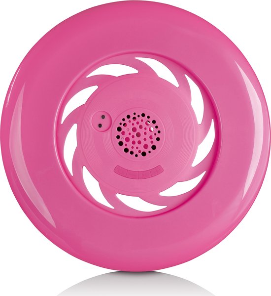 Lenco AFB-100PK - Bluetooth Speaker Frisbee - Roze van Lenco