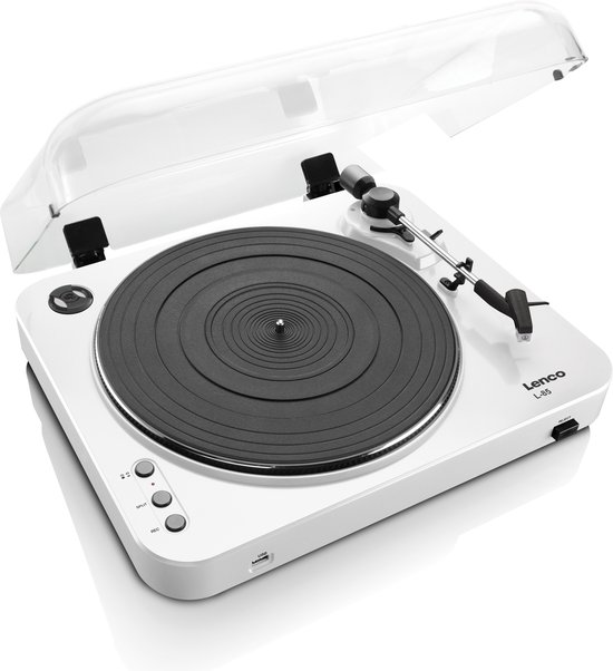 Lenco L-85 Platenspeler met USB - Wit