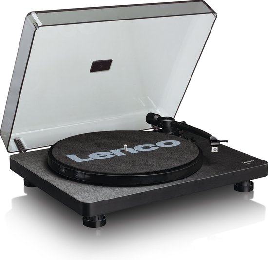 Lenco Platenspeler - Auto-stop - USB naar PC encoding - L-30BK - Zwart