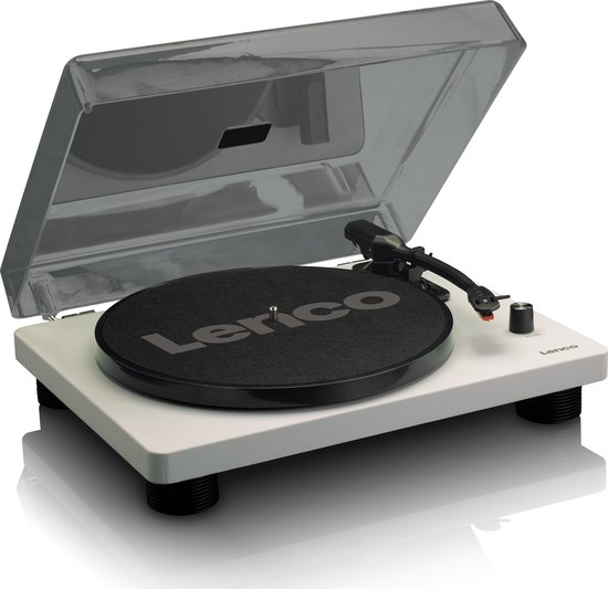 Lenco Platenspeler - Ingebouwde Speakers - Auto-stop - USB encoding - LS-50GY - Grijs
