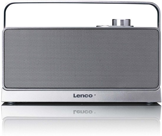 Lenco WTVS-100SI - Draadloze TV-luidspreker en gehoorversterker voor senioren - Met oplaadstation, 3 gehoorprofielen en spraakverbetering - Zilver
