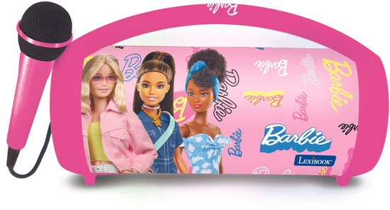Lexibook Barbie Bluetooth Light Speaker met Microfoon - Karaoke en lichtshow van Lexibook