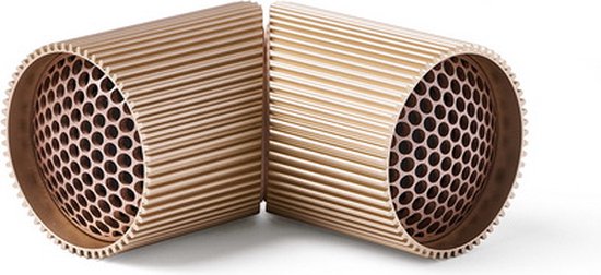 Lexon Design Ray Bluetooth TWS Magnetische Speakerset - Vivid Gold van Merkloos
