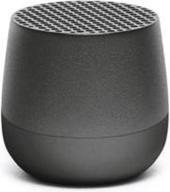 Lexon Mino Bluetooth Speaker Mini - Donker Grijs - Gun Metal van Merkloos