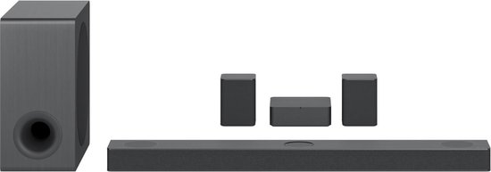LG DS80QR Soundbar Zilver van LG