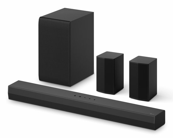 LG S40TR - 4.1 kanalen - Soundbar met subwoofer en achterspeakers - 400W van Merkloos
