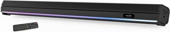 Lichte soundbar - INOVALLEY - BS11 - 60 W - LED - Bluetooth V5.0 - HDMI - USB 2.0 - Micro SD - FM - 2400 mAh batterij van Merkloos