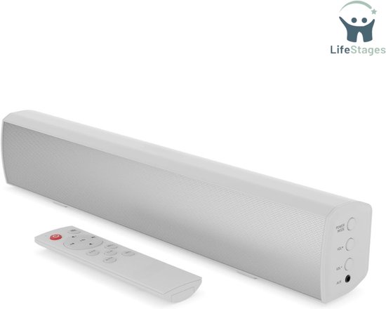 LifeStages - Soundbars Voor TV - Bowfell Soundbar Voor TV-apparaten, Bluetooth PC Soundbar - 2.0 Stereo TV Luidspreker Voor TV - 39cm Soundbar PC van Merkloos