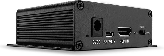 LINDY Audio Extractor HDMI 18G Audio Extractor [HDMI - HDMI] 3840 x 2160 Pixel van LINDY