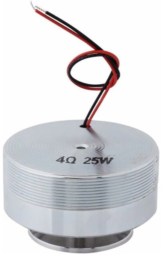LISM-Vibratieluidspreker - 1 stuk, 50 mm (2 inch), elke frequentie, 4Ω 25W, hoge/lage vibratie - luidspreker