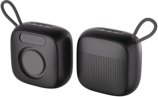 longziming -Draagbare Bluetooth Luidspreker - Mini Speaker - Compacte Draadloze Speaker met Krachtig Geluid - Bluetooth 5.3 - TF Kaart en AUX Ondersteuning - Voor Buiten, Reizen en Sport