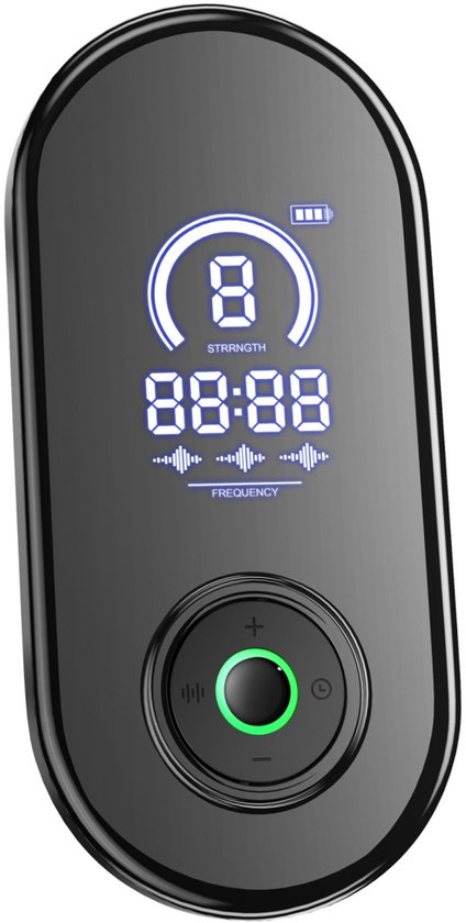 longziming -Microstroom-CES Slaaphulpmiddel - Oorclip Therapie - SVoor Ontspanning En Herstel - 1 Stuk - Voor Volwassenen Met Slaapstoornissen - Zwart van Longziming