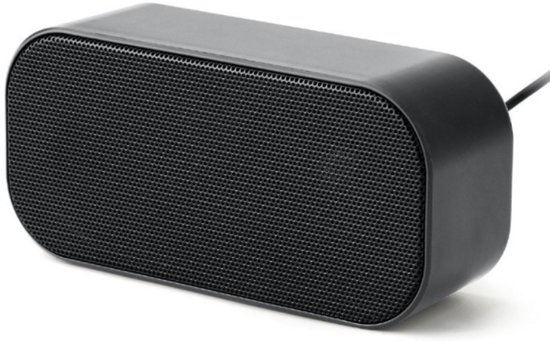 longziming -USB Computer Speakers – Compacte PC Speaker & Laptop Speaker – Krachtig Hi-Fi Geluid met Hoog Volume – Plug & Play Soundbar voor Desktop, Laptop en Monitor van Merkloos