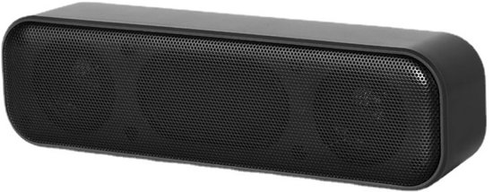 longziming -USB PC Speaker Mini Soundbar – Draagbare Computerspeaker met 3D Surround Stereo – Plug & Play voor Laptop, Desktop en Notebook van Merkloos