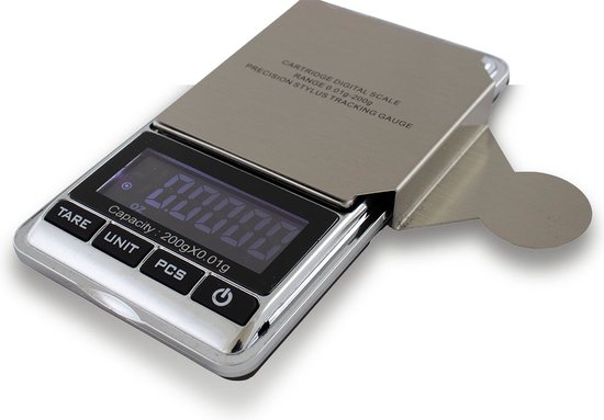 Ludic Audio Aure Naalddrukweger - Naalddrukmeter - Mini Naalddrukweegschaal - Naalddruk Meter voor Platenspeler- High End Naalddruk Weegschaal - Naalddruk Weger Voor Draaitafel Accessoires - Naalddrukweger