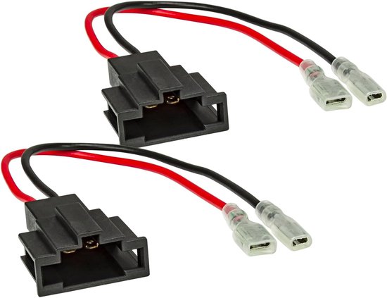 Luidspreker adapter set voor DIN - Compatibel met Audi en Seat voertuigen van Merkloos