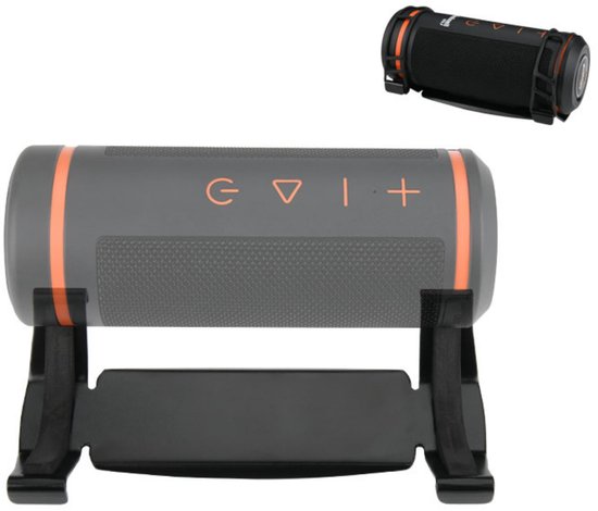 Luidspreker Auto Mount voor JBL Flip4/Flip5/Flip6 Bluetooth Speaker Metalen Speaker Mount Auto Rijden Platform Luidspreker Beugel (zwart) van Chellen