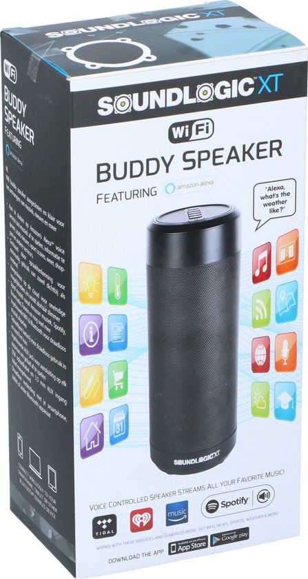 Luidspreker buddy - Bluetooth- WiFi - Spraakbesturing van Trust