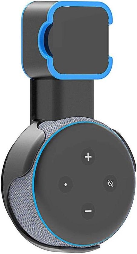 Luidspreker Houder - Muurstandaard Accessoire - Ruimte Besparen - Geïntegreerd Kabelbeheer - 11 cm - Zwart