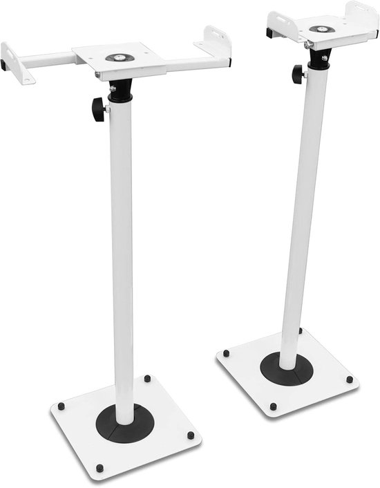 Luidspreker Standaard - Speaker Vloerstandaard - Extra Stevig -Wit van Vebos