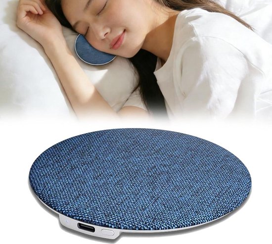 Luidspreker voor onder het kussen, Bluetooth-kussenluidspreker voor een betere nachtrust, met rustgevende witte ruis en hoogwaardige geluidskwaliteit. van Merkloos