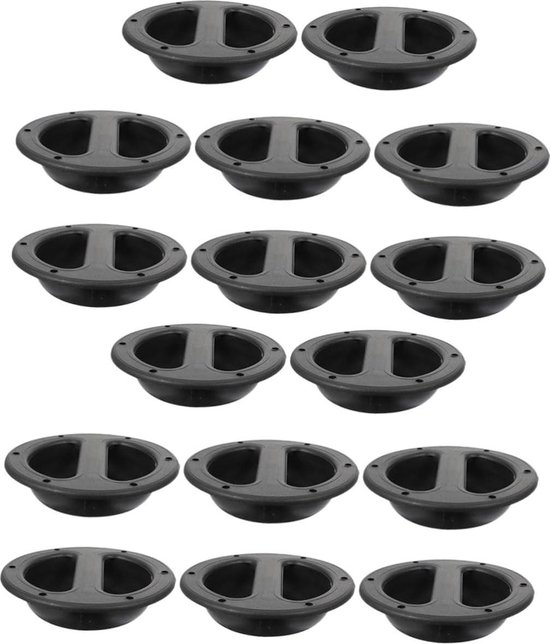 Luidsprekergreep voor luidsprekerbox - 16 stuks - draagbare hoofdluidspreker - soundbar handgreep - luidsprekerbehuizing accessoires van Merkloos