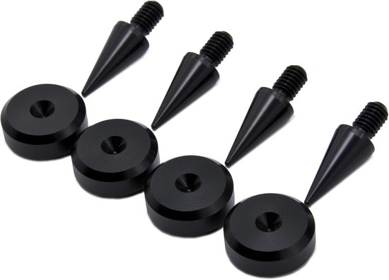 Luidsprekerspikes en Isolatiepads voor HiFi Systemen - Verminder Trillingen en Verbeter Geluid