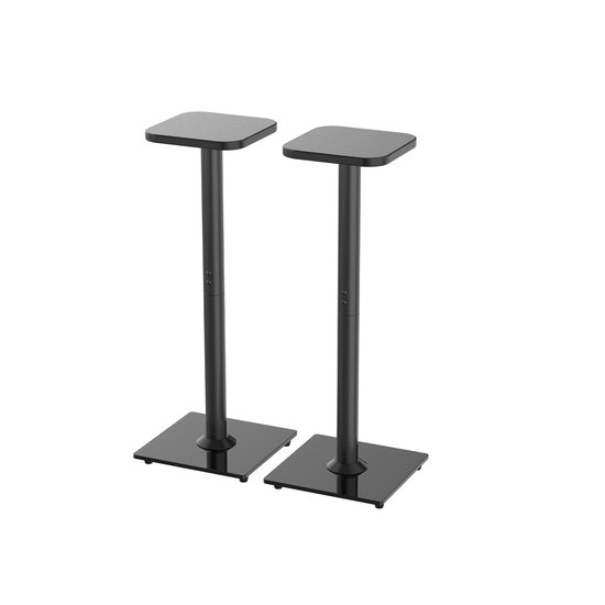 luidsprekerstandaard - 2 stuks - 30x78,5x30 cm - zwart