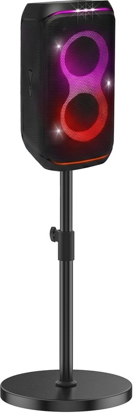 Luidsprekerstandaard In Hoogte Verstelbaar - Voor JBL PartyBox 110 120 130 310 320 330 - Tot 25 Kg Draagvermogen - Speaker Statief Hifi Standaard